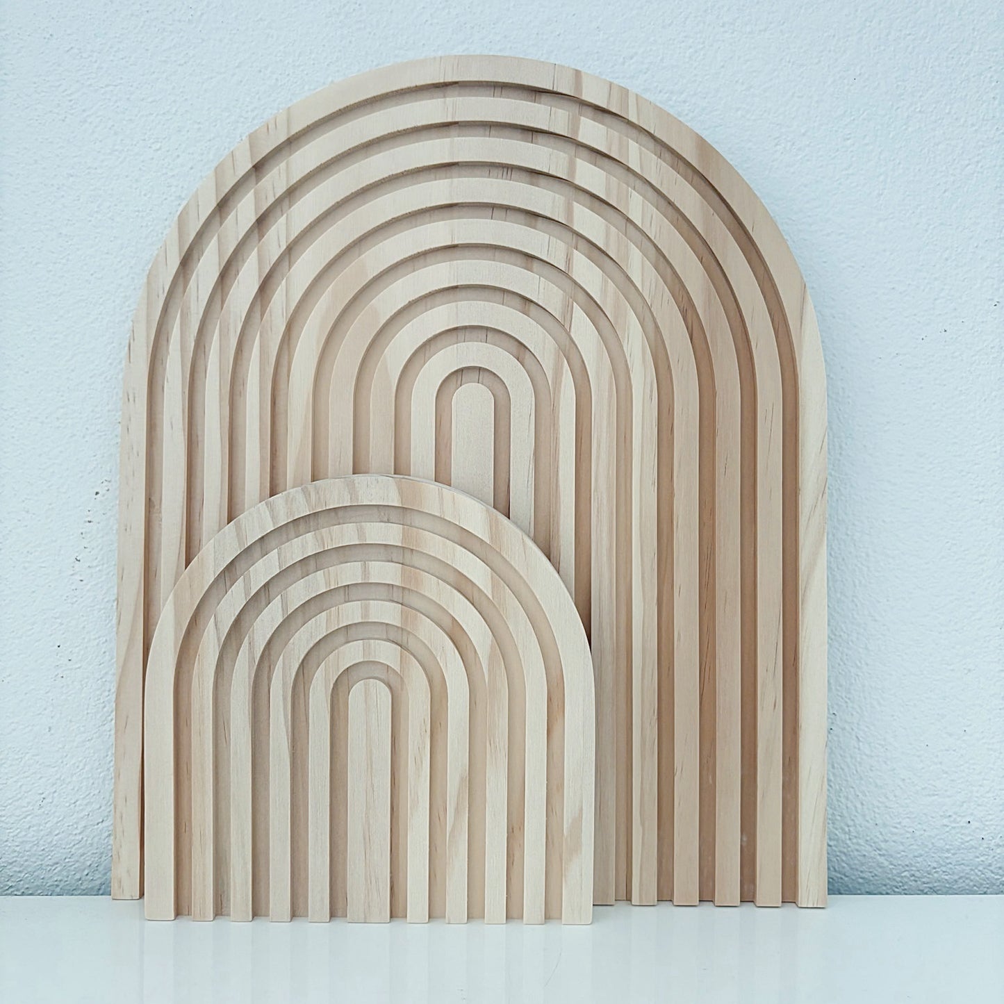 Wooden Rainbow Arches