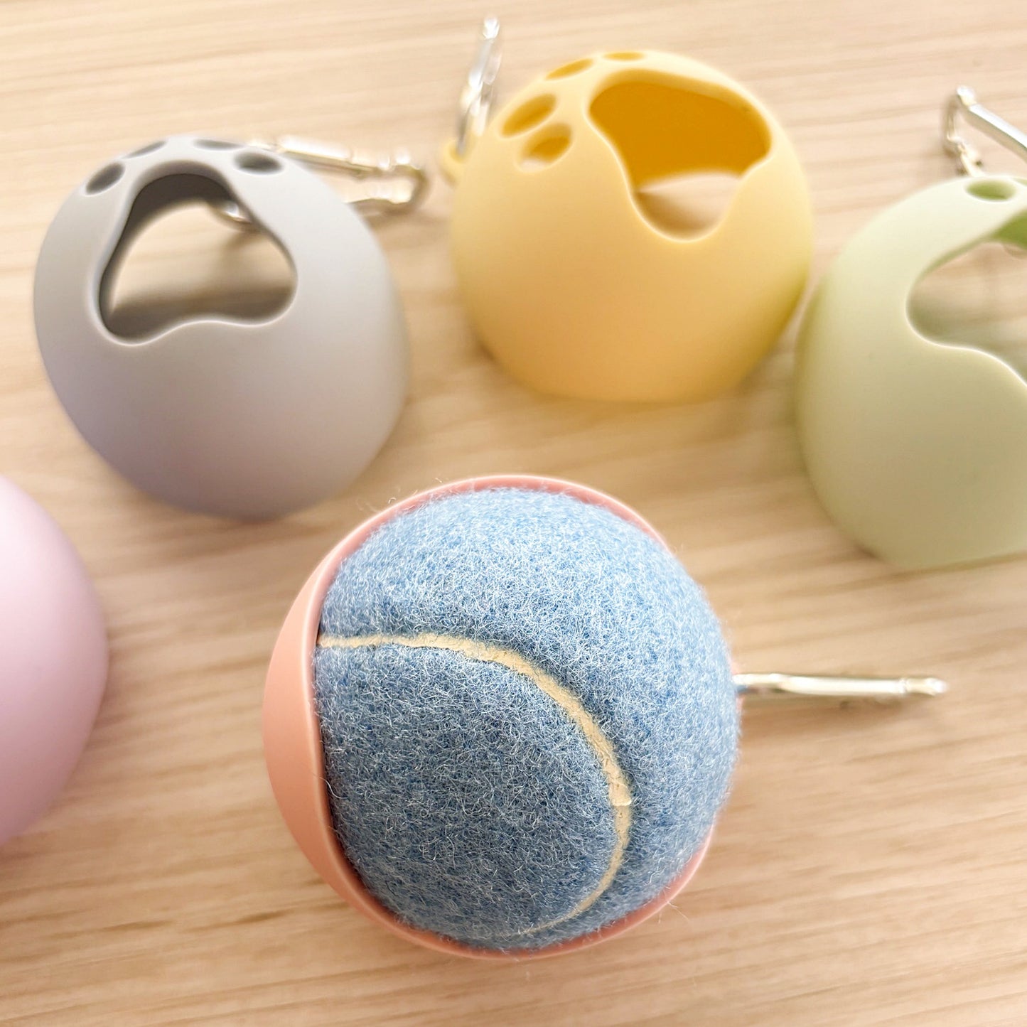 Pastel Tennis Balls Carrier