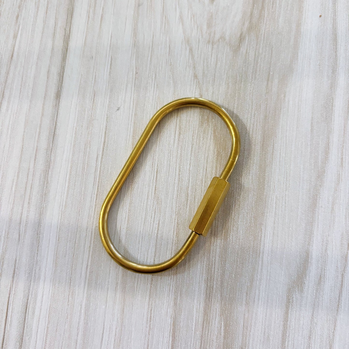 Brass Keyring