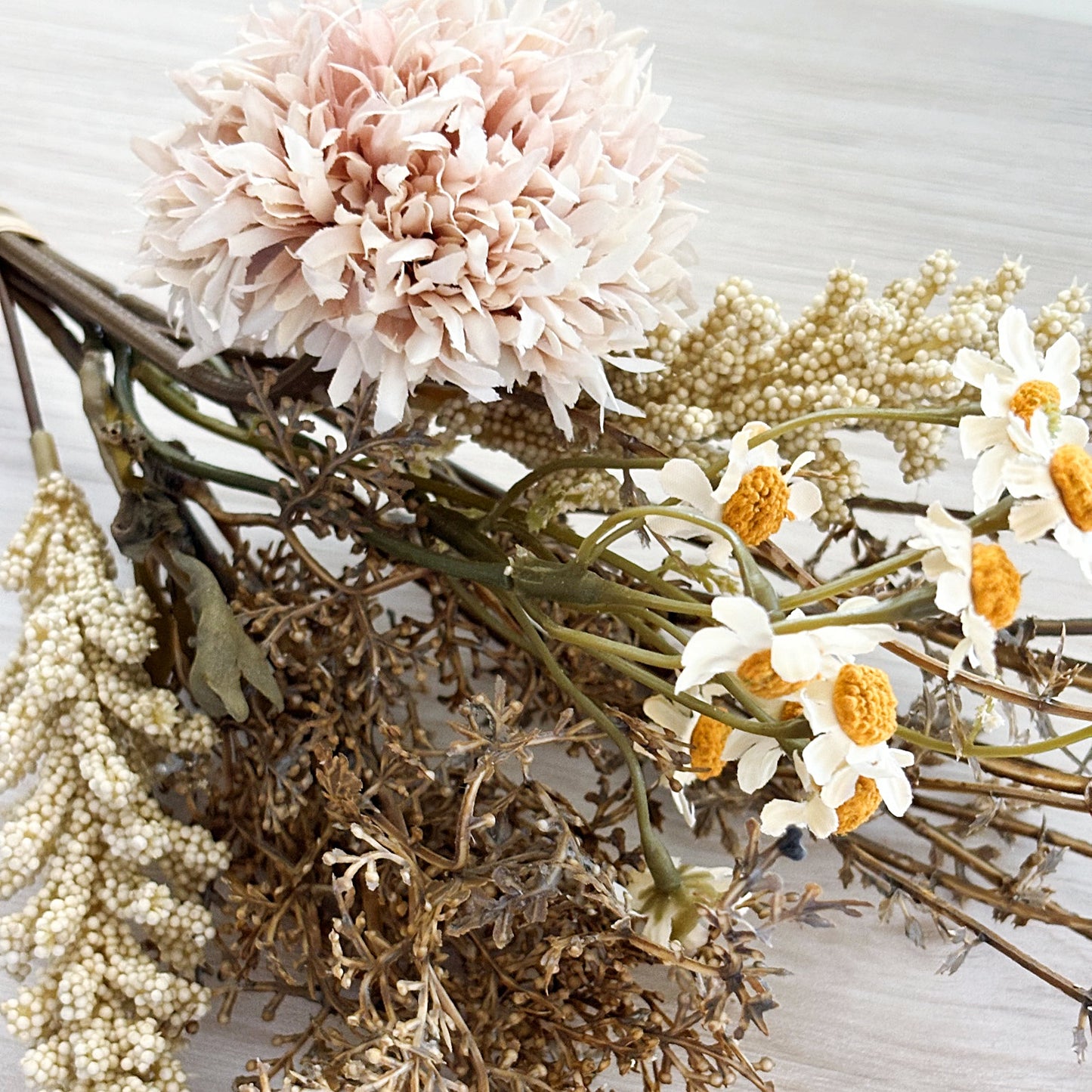 Faux Rustic Floral Bunches