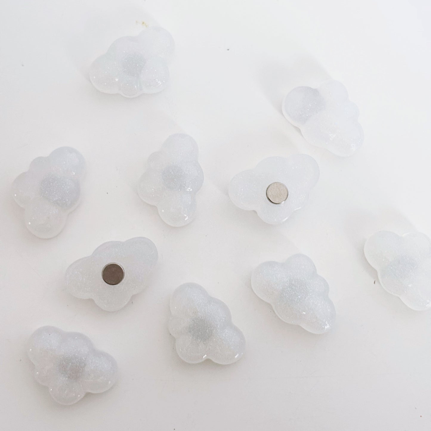 Fluffy Cloud Magnets