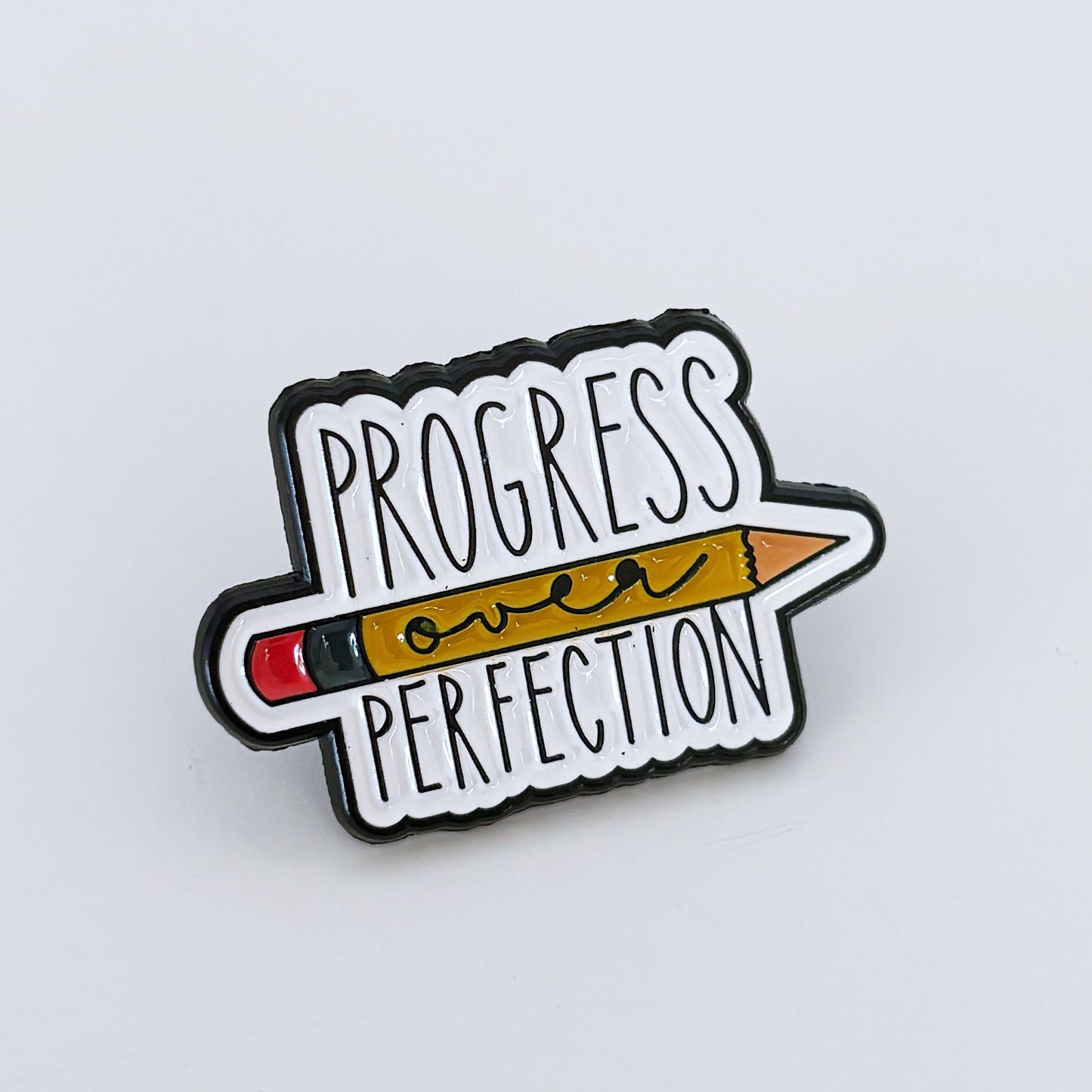Progress Over Perfection Pin