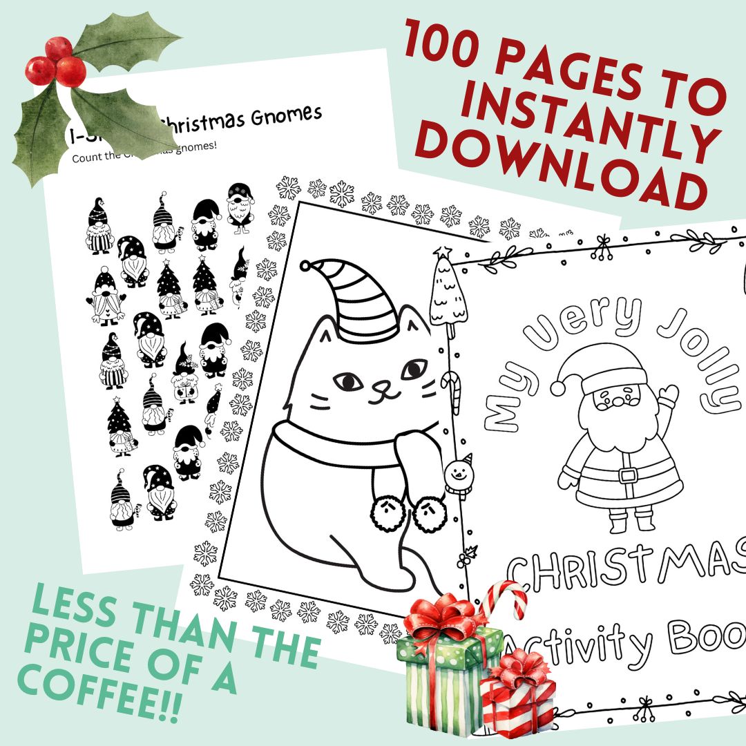 100 Pages of Christmas Activities