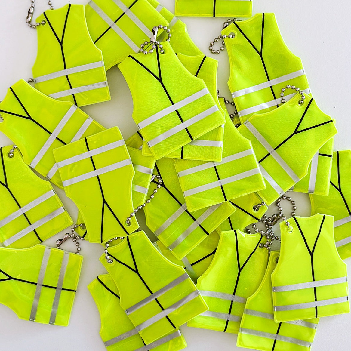 Hi Vis Key Rings Hi Vis Vest Key Chain – The Unnecessary Need