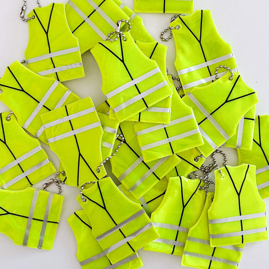 Hi Vis Vest Key Chain