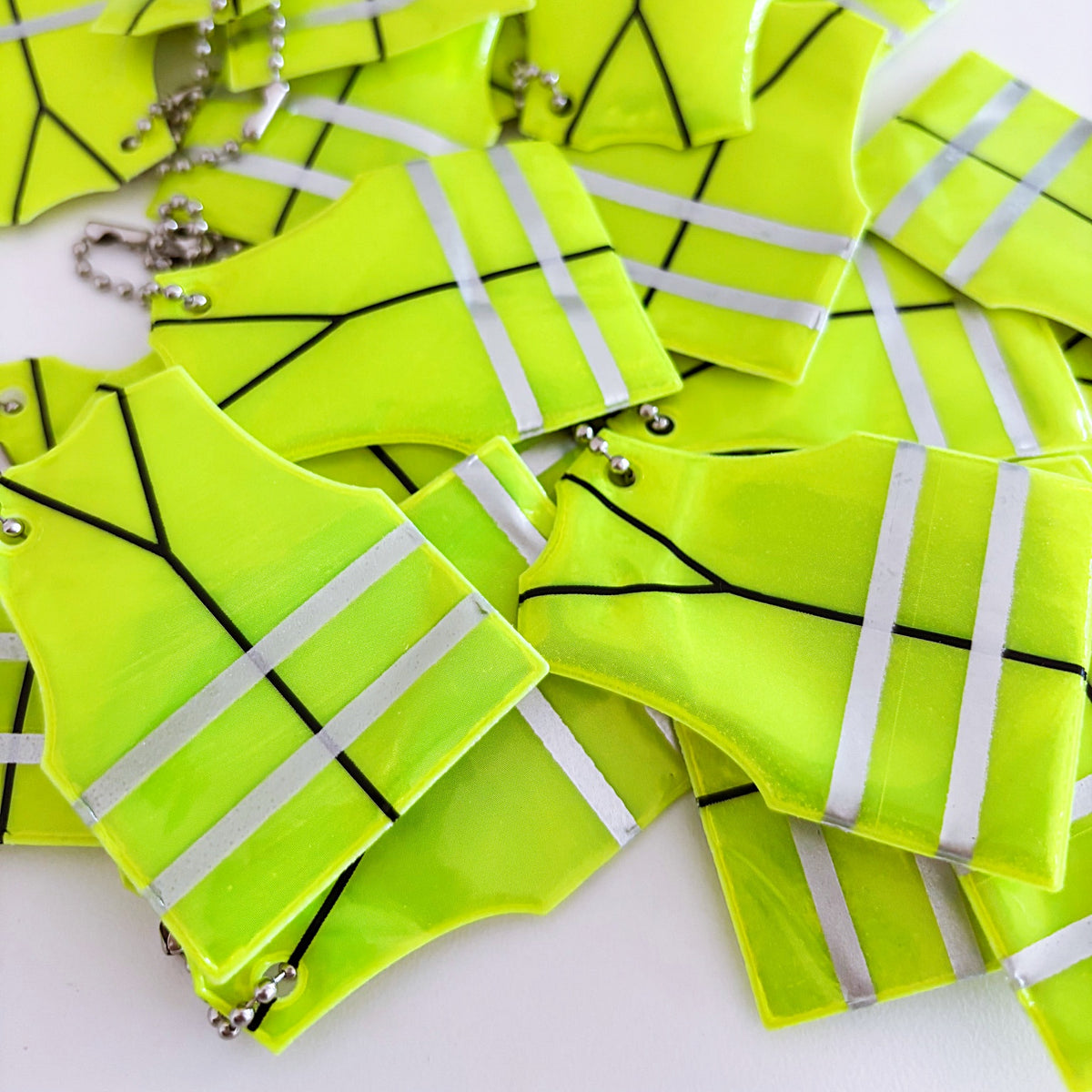 Hi Vis Key Rings Hi Vis Vest Key Chain – The Unnecessary Need
