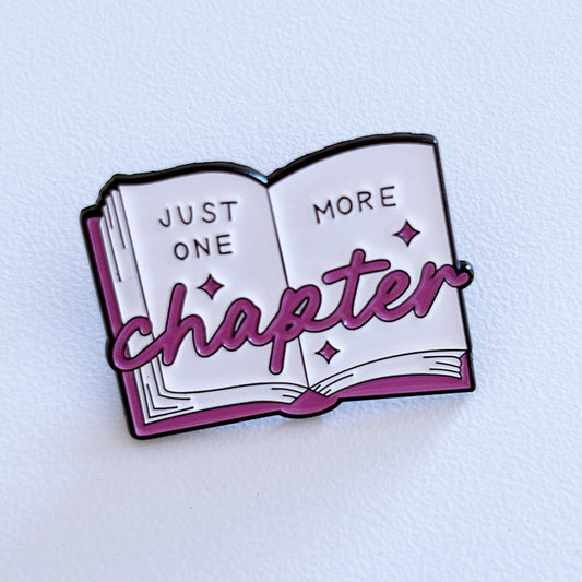 Just One More Chapter Pin