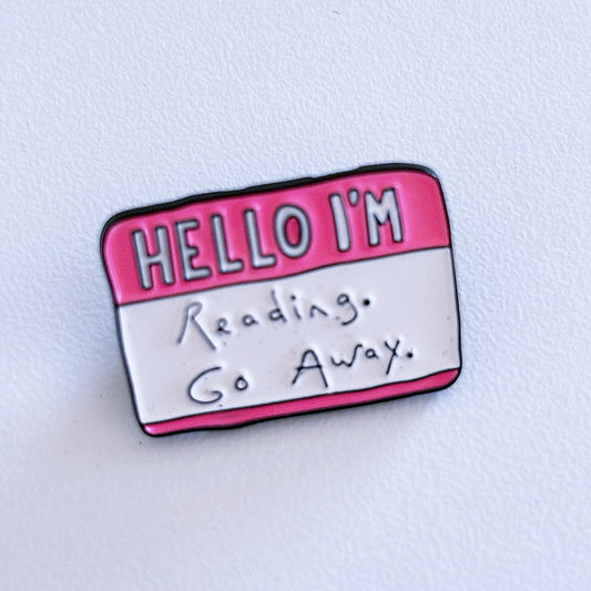 Hello I'm Reading.. Pin