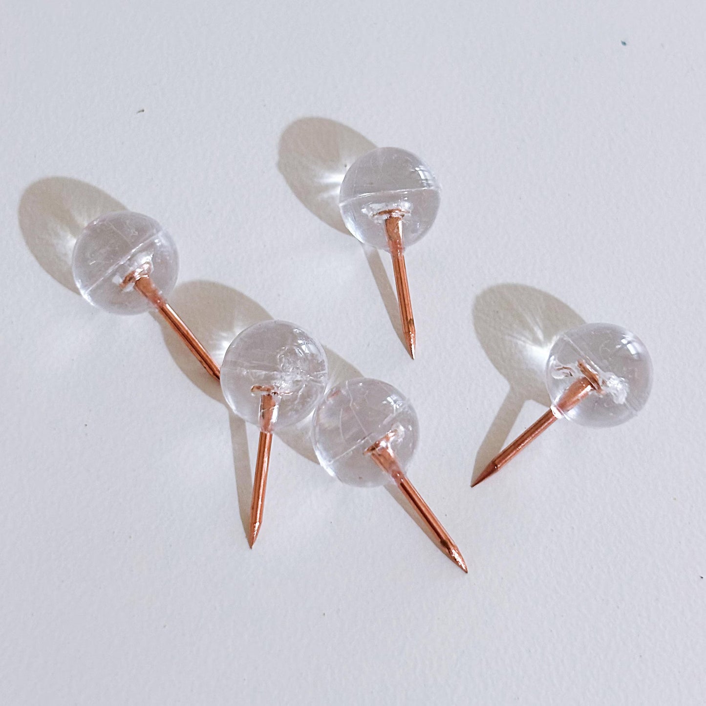Clear Push Pins