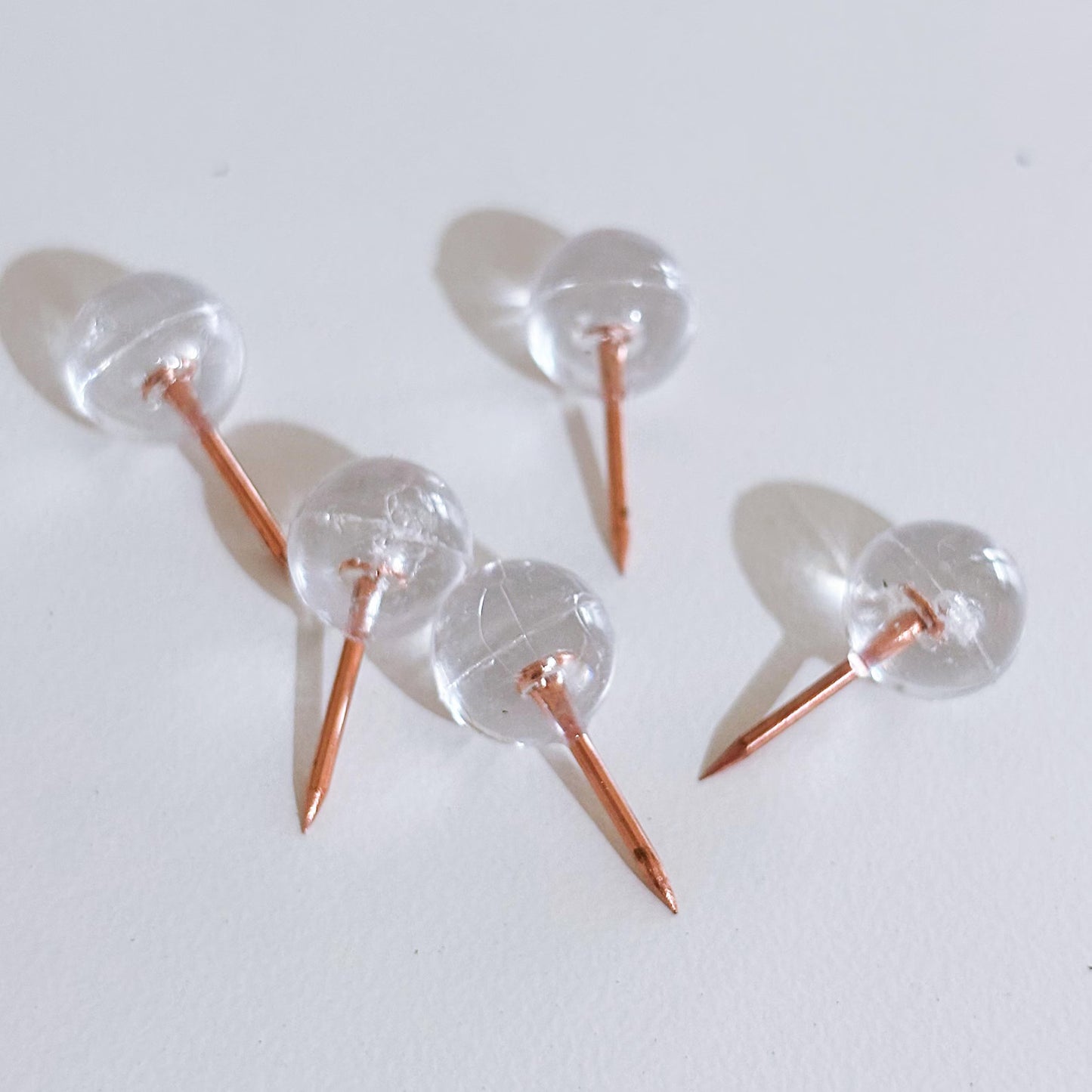 Clear Push Pins
